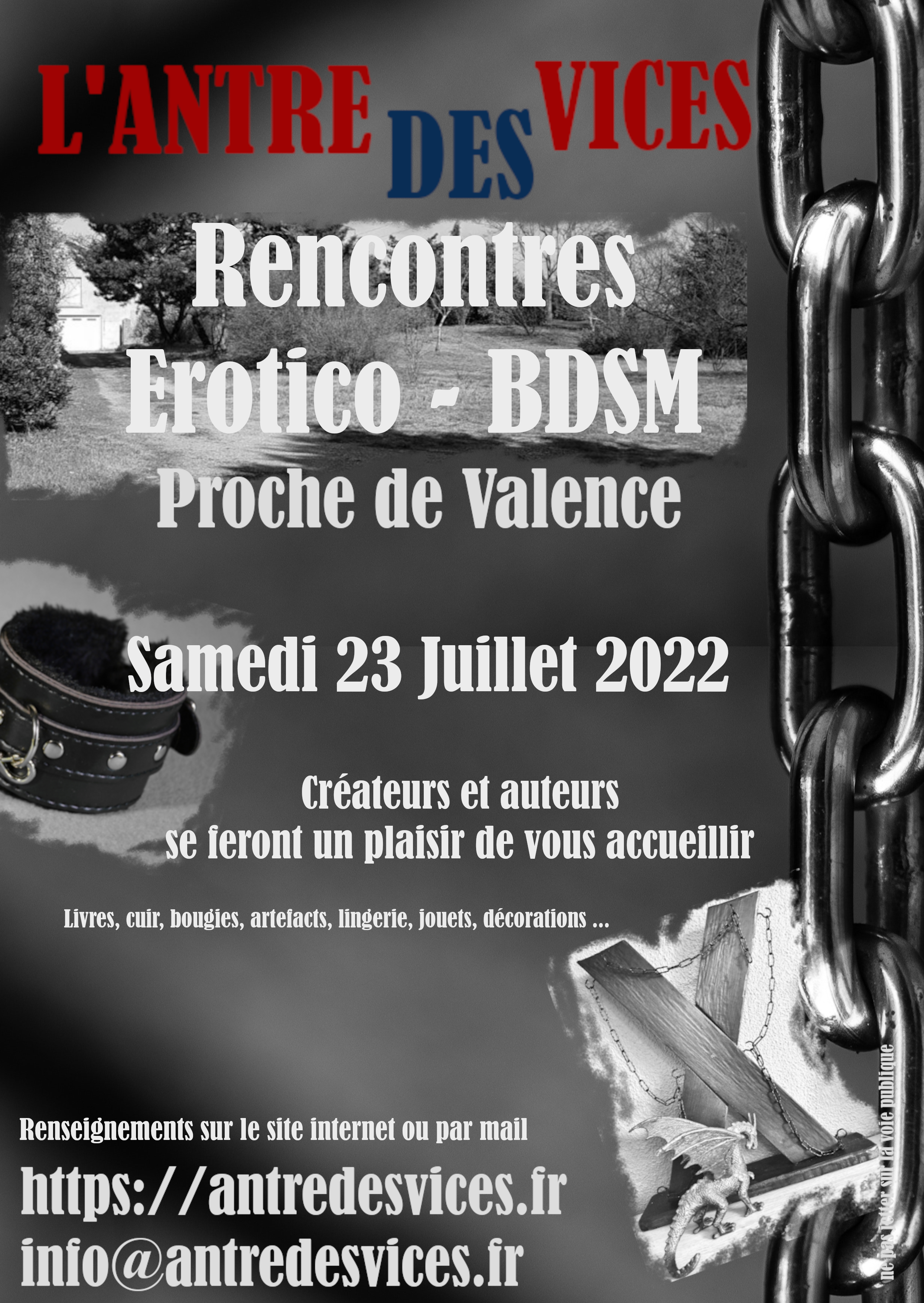 rencontres erotico-bdsm à l'Antre Des Vices rencontres erotico-bdsm à l'Antre Des Vices