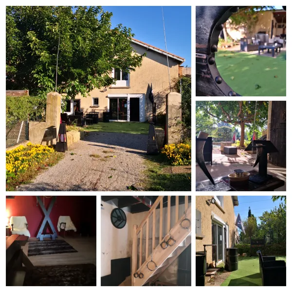 les médiévales de l'Antre 001 collage de l'Antre Des Vices pour l'évènement des Médiévales 2023